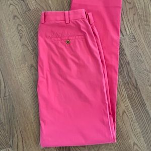 Brooks Brothers Clark Straight Fit Chino Pants - Nantucket red